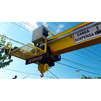 Curso de operador de ponte rolante em Aguaí