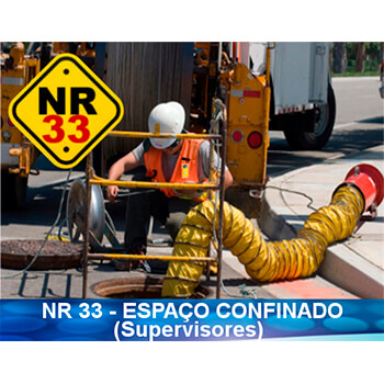 Reciclagem de NR 33 espaço confinado em Caieiras