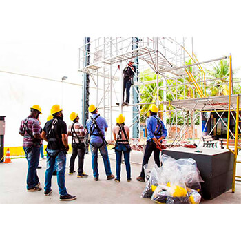 Treinamento para trabalho em altura em Araraquara